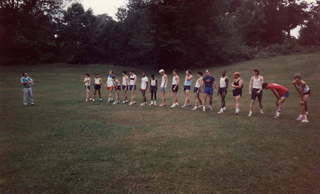 CHS XC 1974 -- starting line