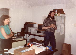 Mary Jane and Dud at Design Computation