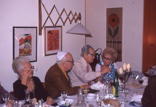 Philip E. Rosenberg slides seder + Sam and Minnie