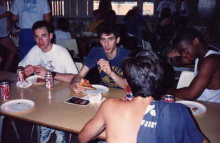CHS XC 1992 -- pizza time