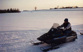 CHS XC 1992 -- Adam racing