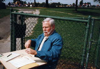 Mr. Fisher at a CHS football game