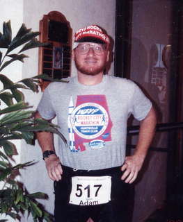 Huntsville Rocket City Marathon - Adam + 50-states runner