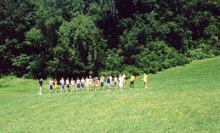 Shore AC XC -- start running away at Holmdel Park