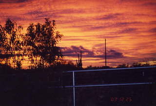 Philip E. Rosenberg slides - Long Beach Island - Loveladies Harbor - lagoon sunset
