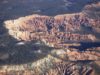 Aerial -- Bryce Canyon -- amphitheater