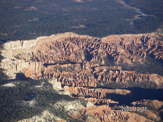 Aerial -- Bryce Canyon -- amphitheater