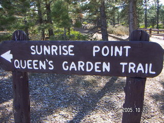 Bryce Canyon -- Queen's Garden trail