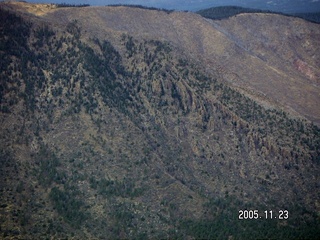 aerial -- around Flagstaff
