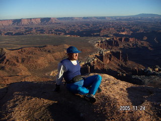 Canyonlands National Park -- Lathrop Trail -- Adam