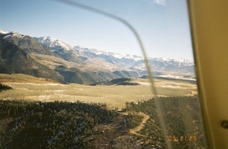 aerial -- area near Telluride