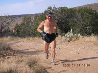 Bagdad, Arizona, run -- fire damage