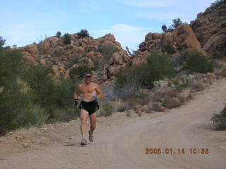 Bagdad, Arizona, run -- fire damage