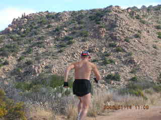 Bagdad, Arizona, run -- aerial