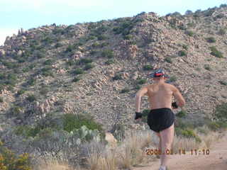 Bagdad, Arizona, run -- aerial