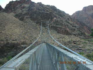 view from Bright Angel trail -- Silver Bridge