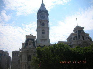 flags on Ben Franklin Parkway in Philadelphia