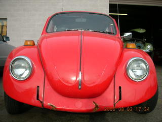 new VW beetle