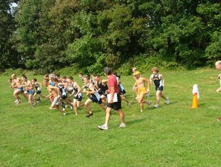 CHS XC staring line 2