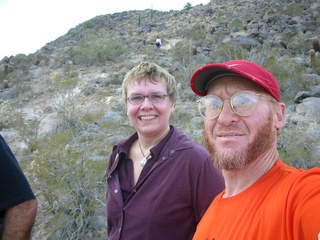 I.G. -- Camelback hike -- Adam, Ina