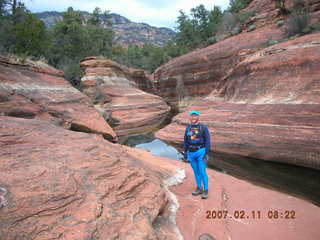 Sedona -- Cathedral Rock hike -- Adam