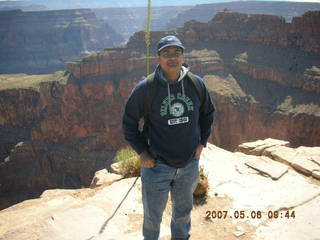 Anirban at Grand Canyon West