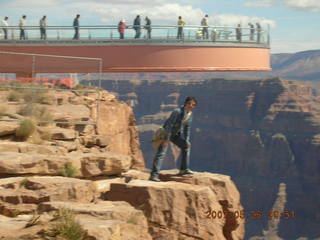 Jack and Skywalk at Grand Canyon West