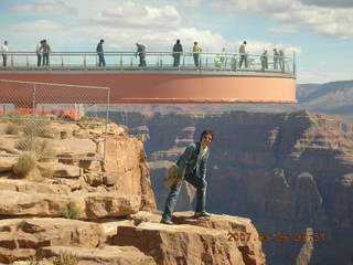 Jack and Skywalk at Grand Canyon West