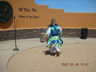 dancing natives at Grand Canyon West