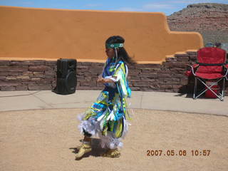 dancing natives at Grand Canyon West