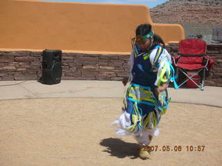 dancing natives at Grand Canyon West