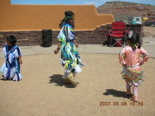 dancing natives at Grand Canyon West