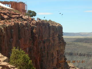 'Absolutely No Cameras' sign at Grand Canyon West