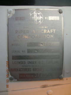 n4372j data plate