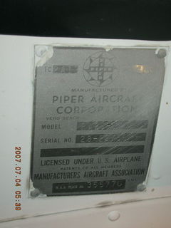 n4372j data plate