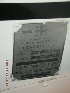 n4372j data plate