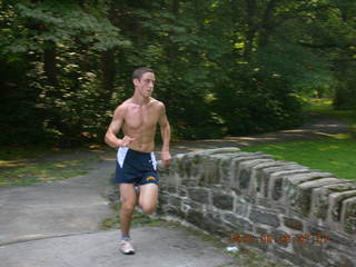 CHS-XC-2007 - Dan running at stone bridge