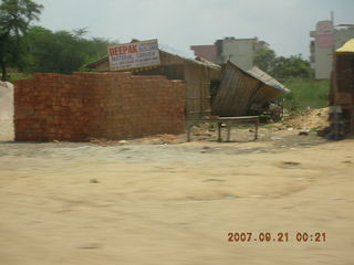 10 69h. driving in Gurgaon, India