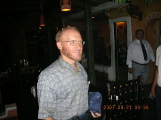 19 69h. taking me to lunch at Vatika Grand Restaurant in Gurgaon, India