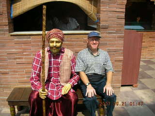 29 69h. after lunch at Vatika Grand Restaurant in Gurgaon, India