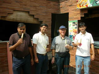 31 69h. after lunch at Vatika Grand Restaurant in Gurgaon, India