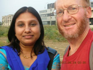 55 69k. Preeti, Adam waiting for SAP shuttle