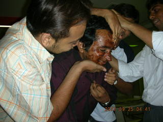 80 69k. work team - SAP Labs / India - birthday cake mess