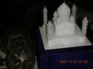 repaired taj mahal model