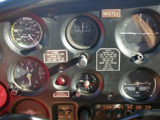 46 6be. aerial - instruement flying to moab