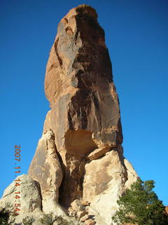 177 6be. Arches National Park - Devils Garden hike - Dark Angel