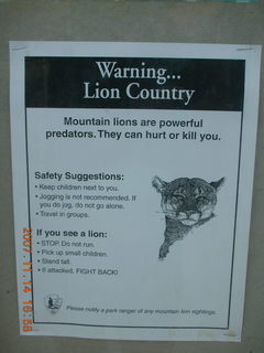 293 6be. Arches National Park - Devils Garden hike - mountain line sign