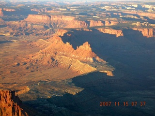 53 6bf. aerial - Utah at dawn