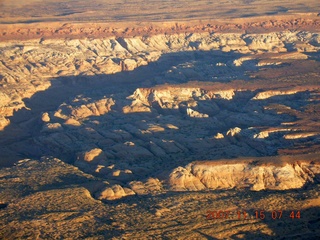 69 6bf. aerial - Utah at dawn