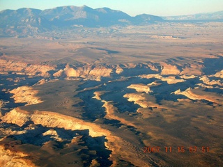 79 6bf. aerial - Utah at dawn
